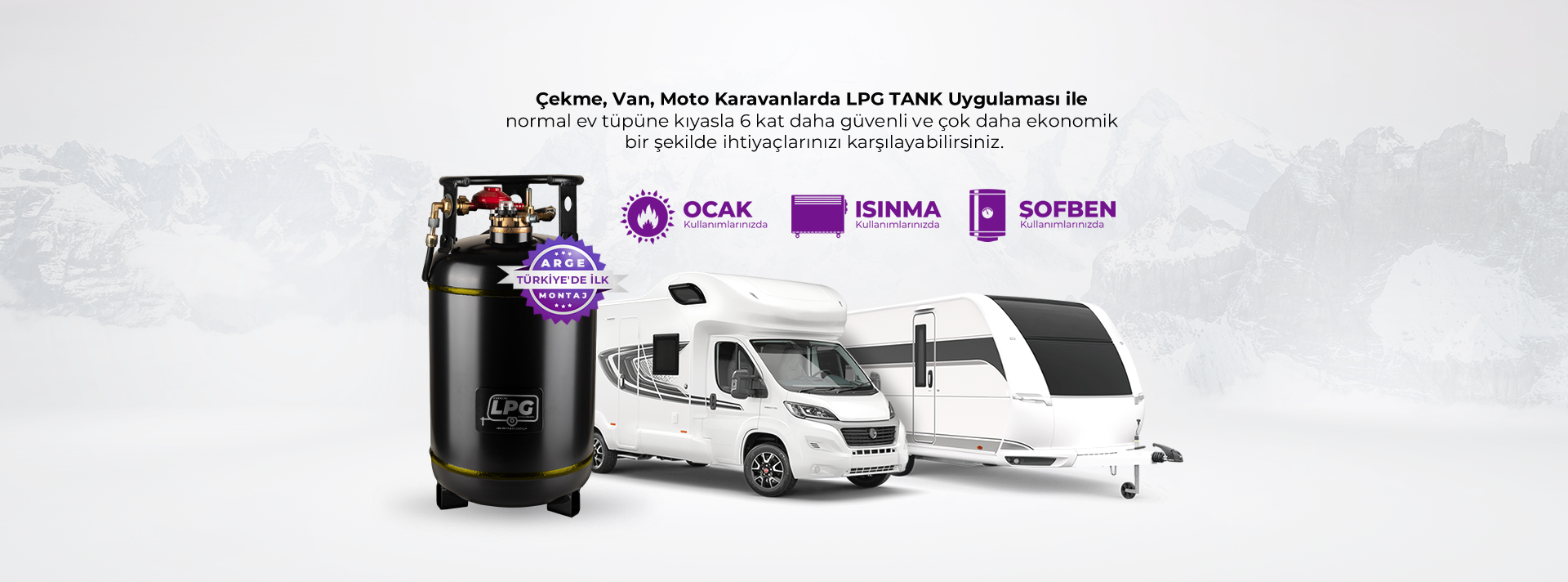 Karavan LPG Tank Uygulaması, Montaj fiyat ve ücretleri - İSTANBUL