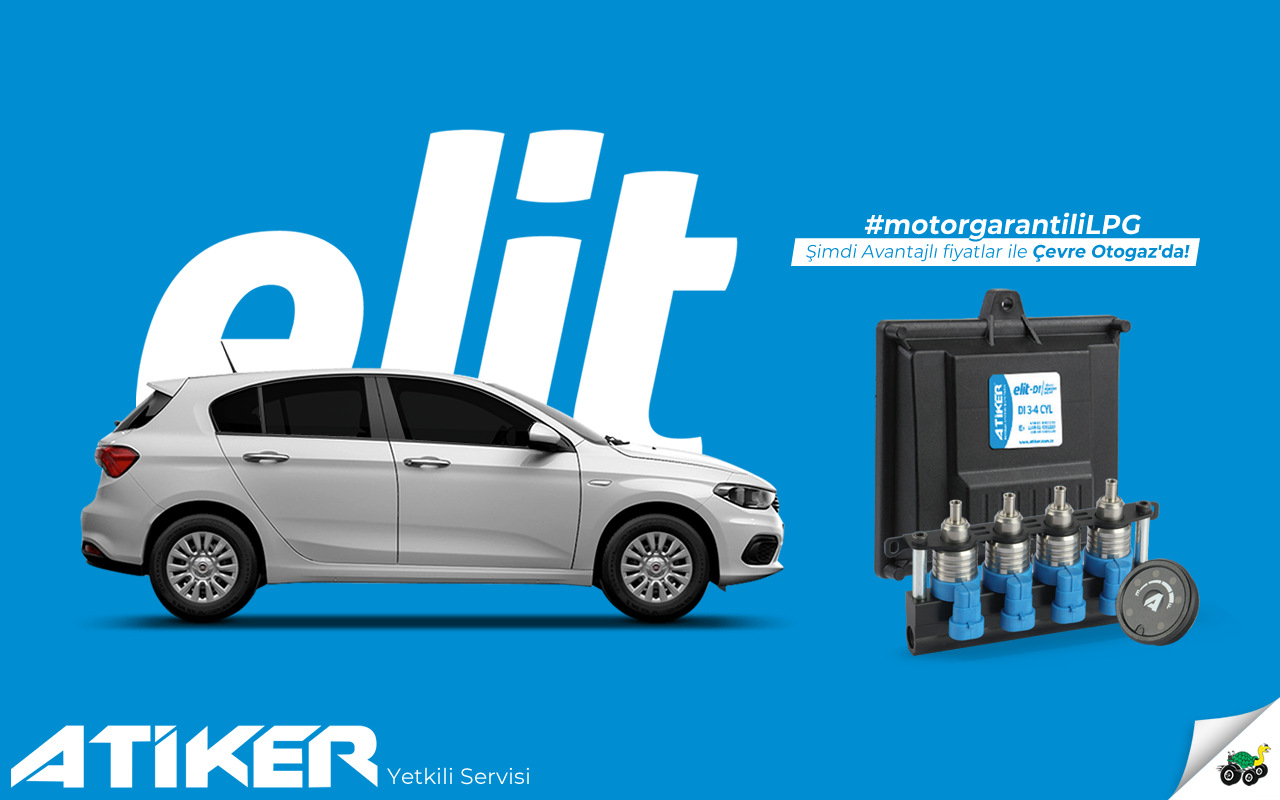 Atiker Elit Kit - Motor Garantili LPG Dönüşümü